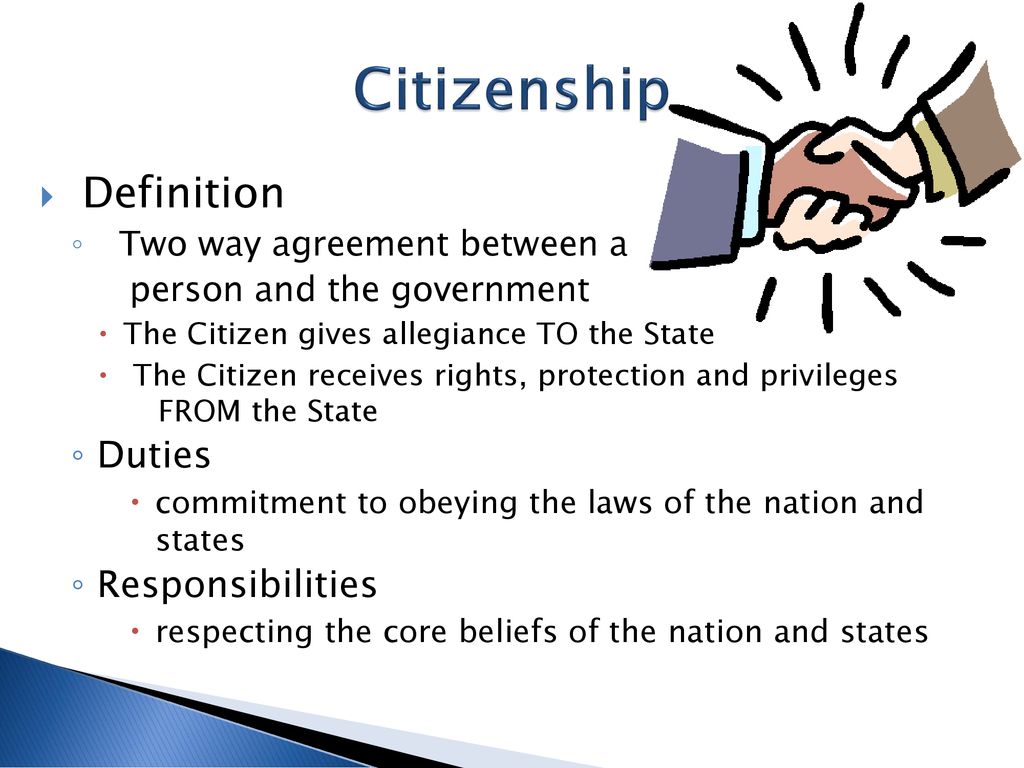 Citizenship. - ppt download