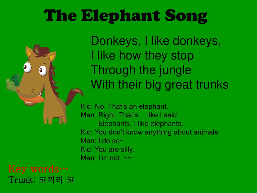 The Elephant Song. - ppt download