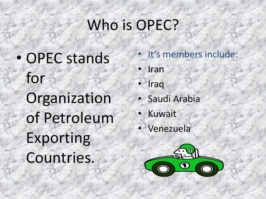 OPEC. - ppt download