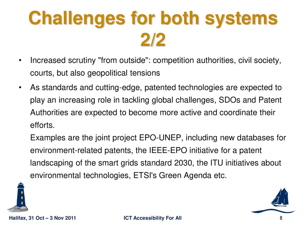 Challenges for both systems 2/2