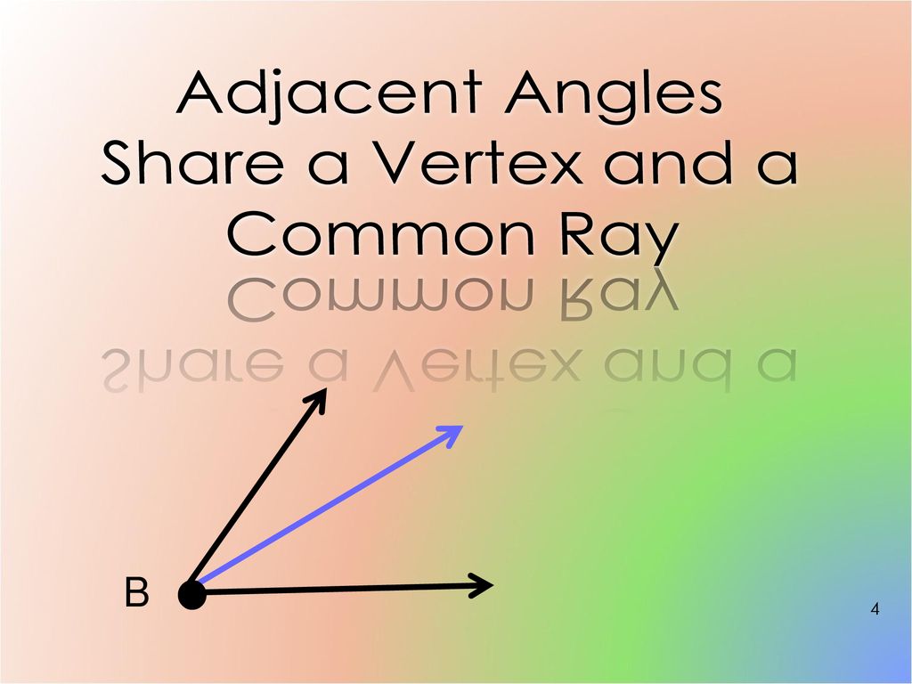 Geometry 2 4 adjacent angles ppt download