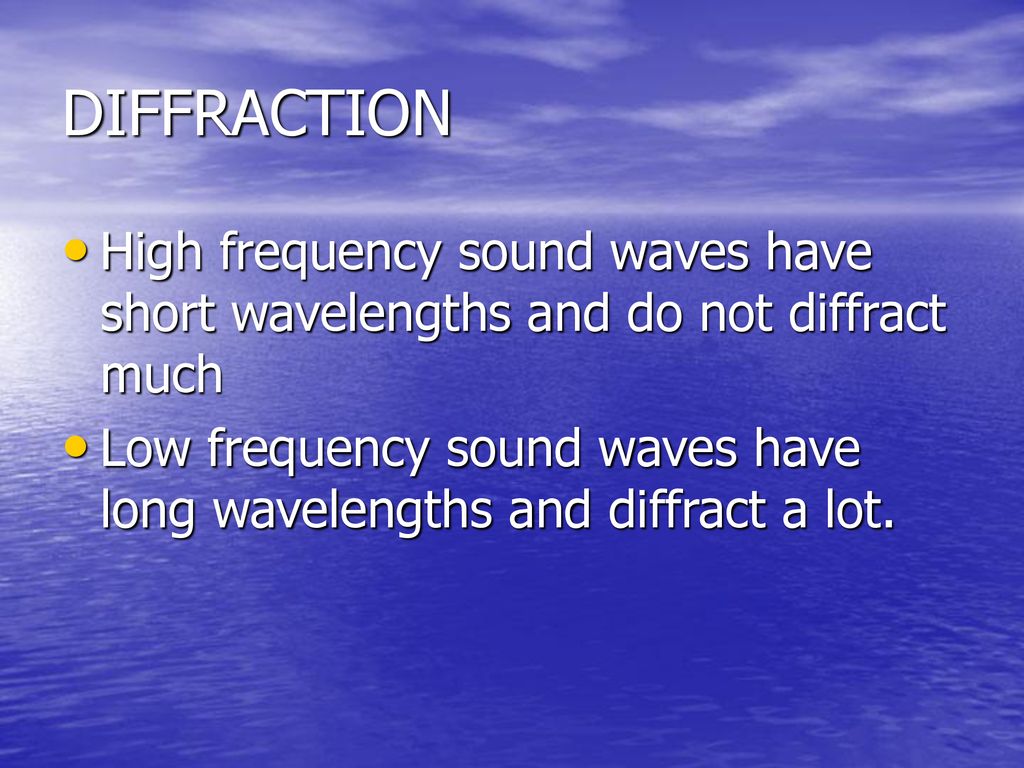 Chapter 21 – The Nature of Sound - ppt download