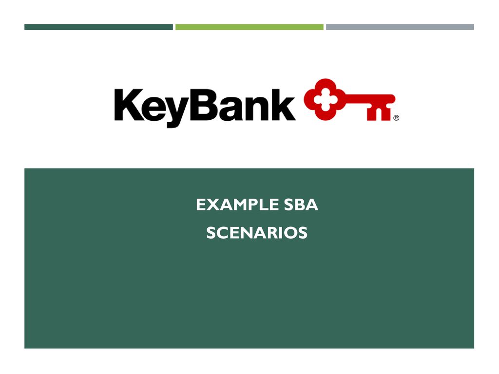 Example sba Scenarios. - ppt download