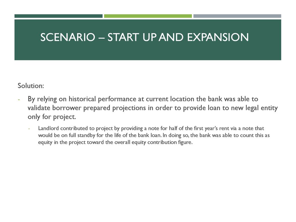 Example sba Scenarios. - ppt download