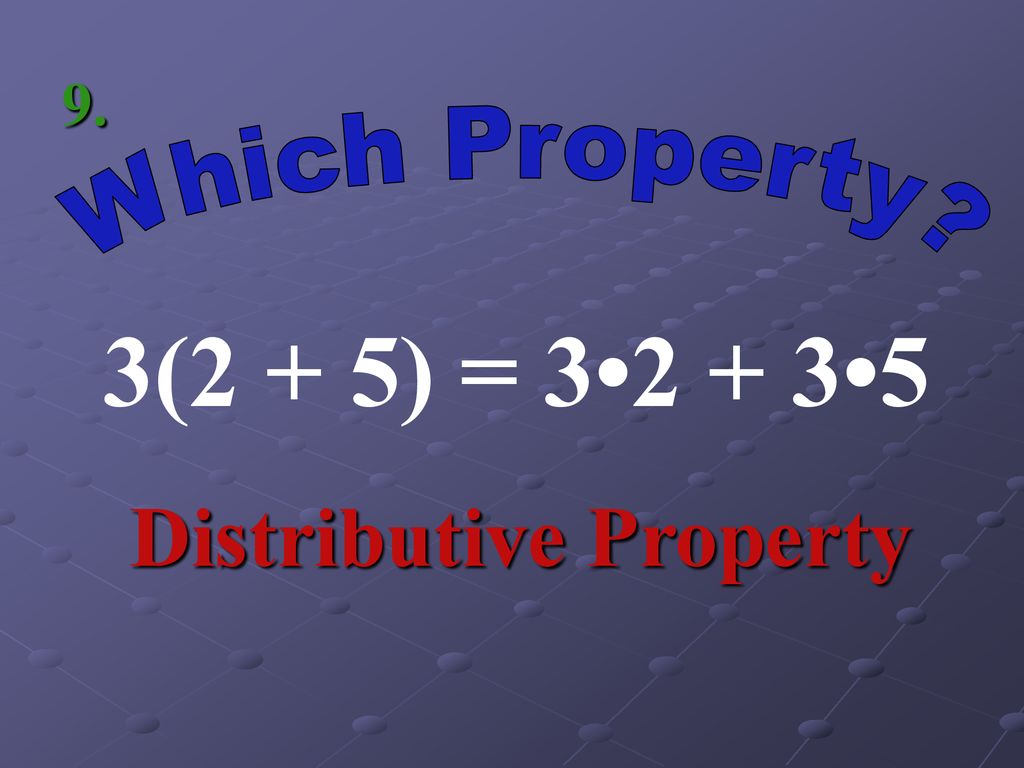 Properties of Real Numbers - ppt download