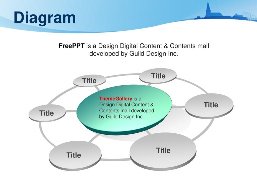 Diagram FreePPT is a Design Digital Content & Contents mall developed by Guild Design Inc. ThemeGallery is a.