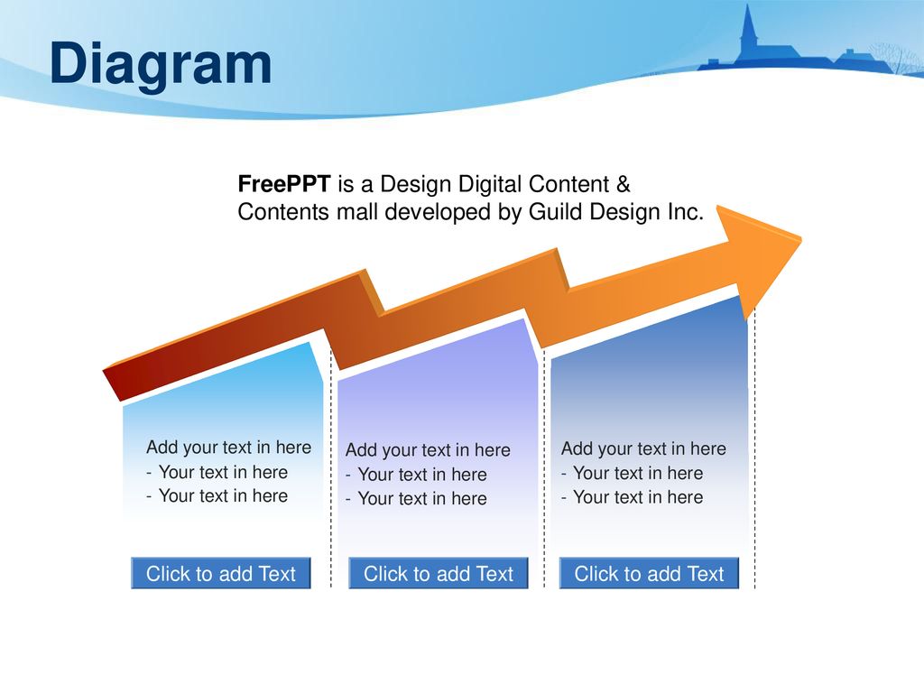 Diagram FreePPT is a Design Digital Content & Contents mall developed by Guild Design Inc. Add your text in here.