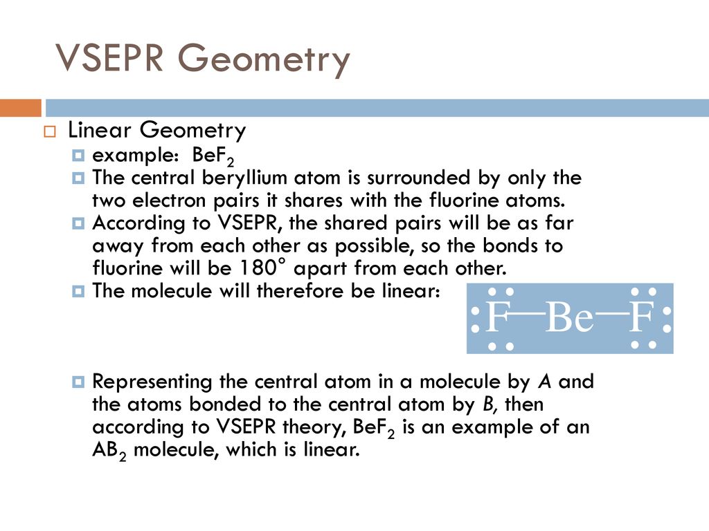 bef2 molecular geometry