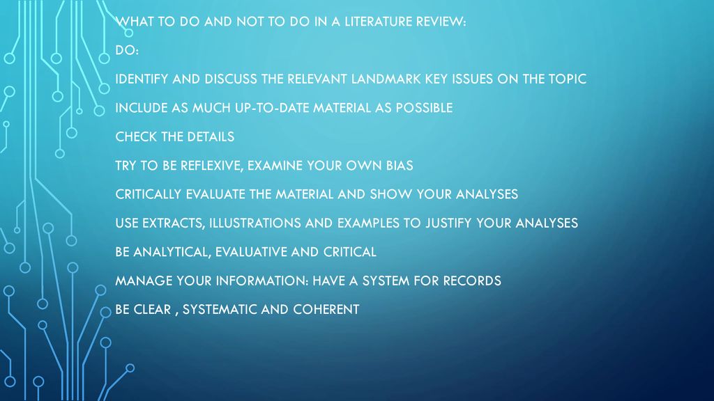 Literature Review UNIVERSITY OF THE WEST OF ENGLAND Ppt Download literature-review-university-of-the-west-of-england-ppt-download