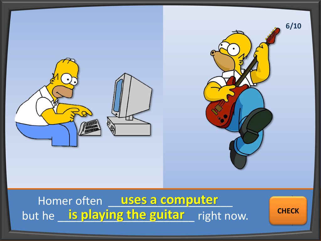 The computer is he. Гомер за компьютером. Гомер за гитарой. Гомер и компьютер PNG. Usually but Now.