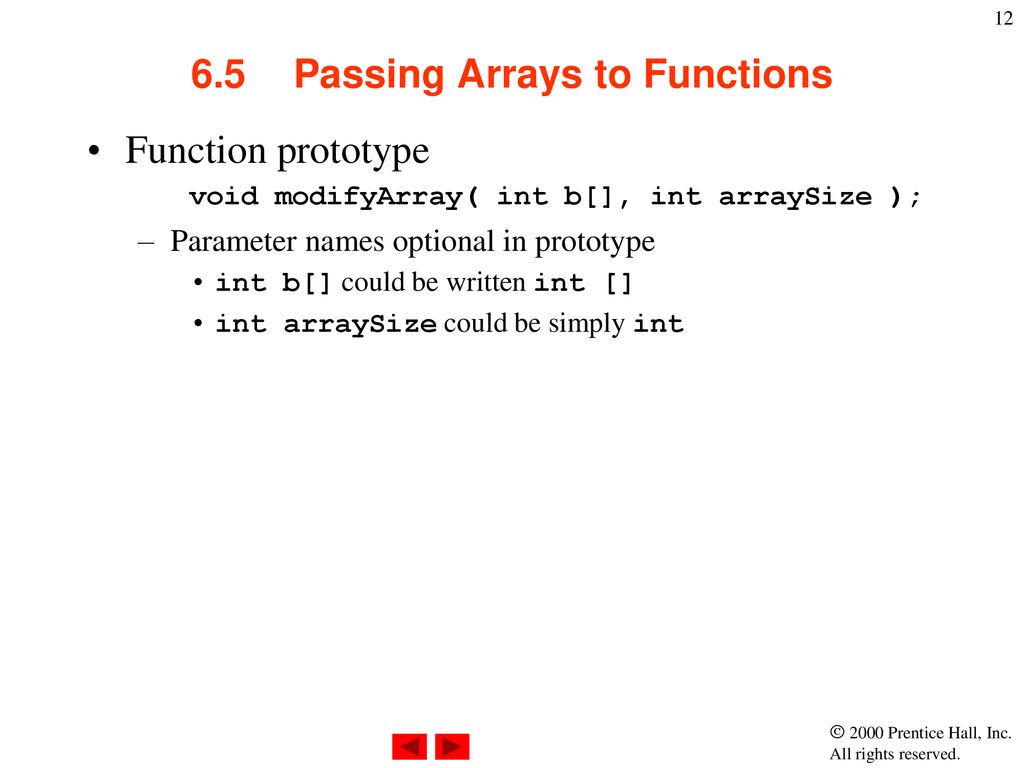 Arrays Outline Introduction Arrays Declaring Arrays - ppt download