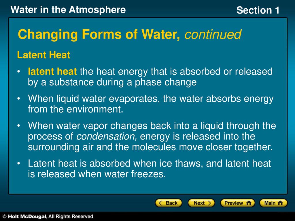 Section 1 Atmospheric Moisture ppt download