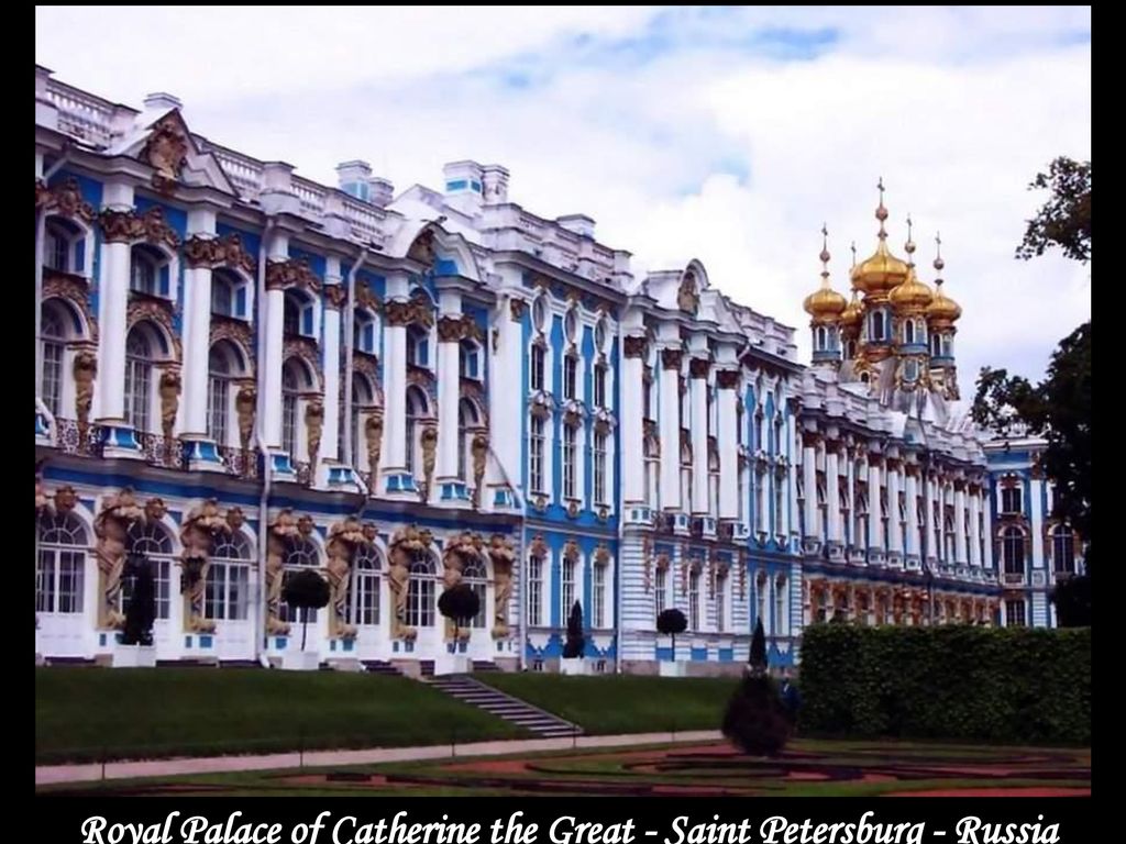 Royal Palace of Catherine the Great - Saint Petersburg - Russia