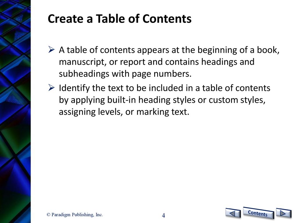 applying heading styles in word 2016