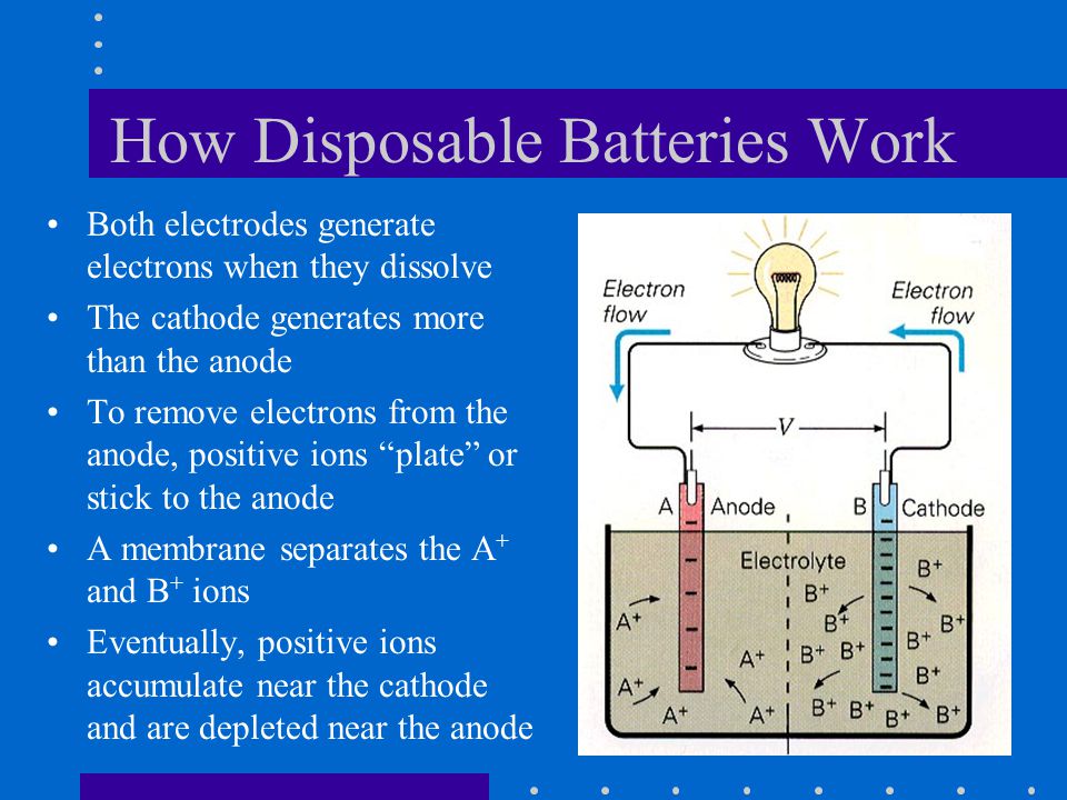 How Disposable Batteries Work