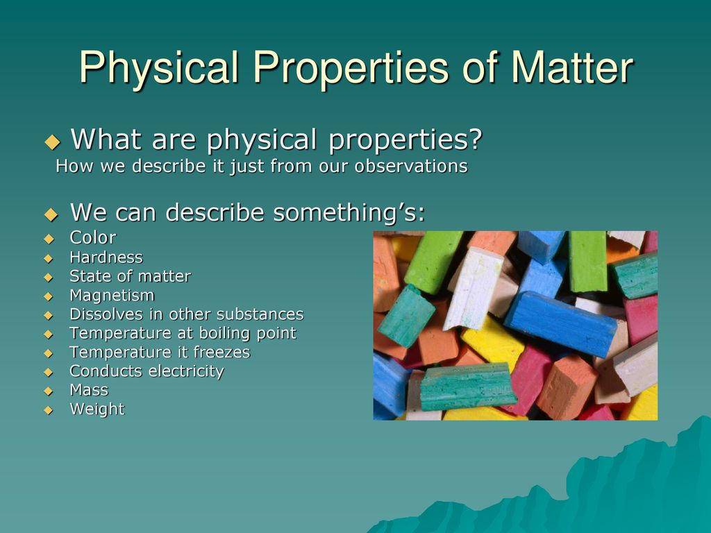 Chemistry: Matter. - ppt download