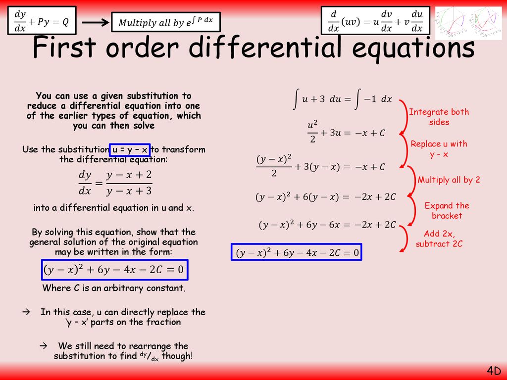 Differential Equations Ppt Download