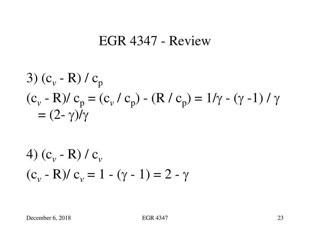 Egr 4347 Analysis And Design Of Propulsion Systems Ppt Download Egr 4347 Analysis And Design Of Propulsion Systems Ppt Download