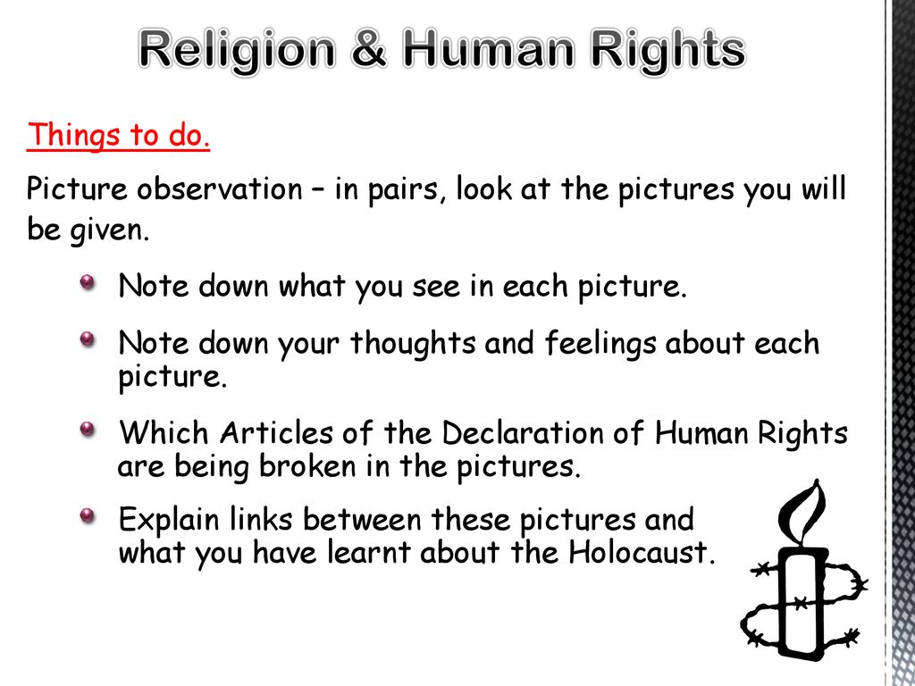 Religion & Human Rights