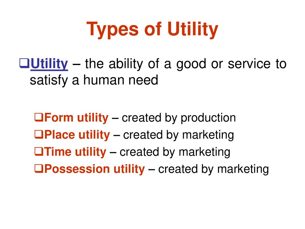 place utility is created