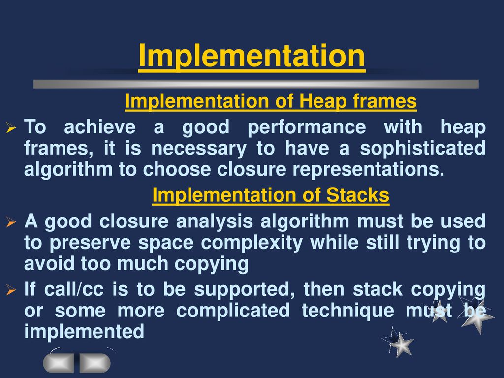 Closure Representations in Higher-Order Programming Languages - ppt ... image.