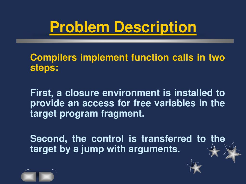 Closure Representations in Higher-Order Programming Languages - ppt ...