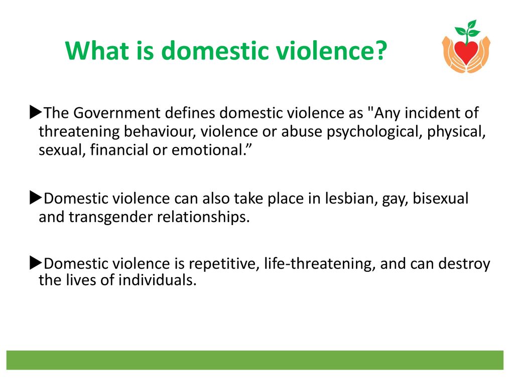 What is domestic violence? - ppt download