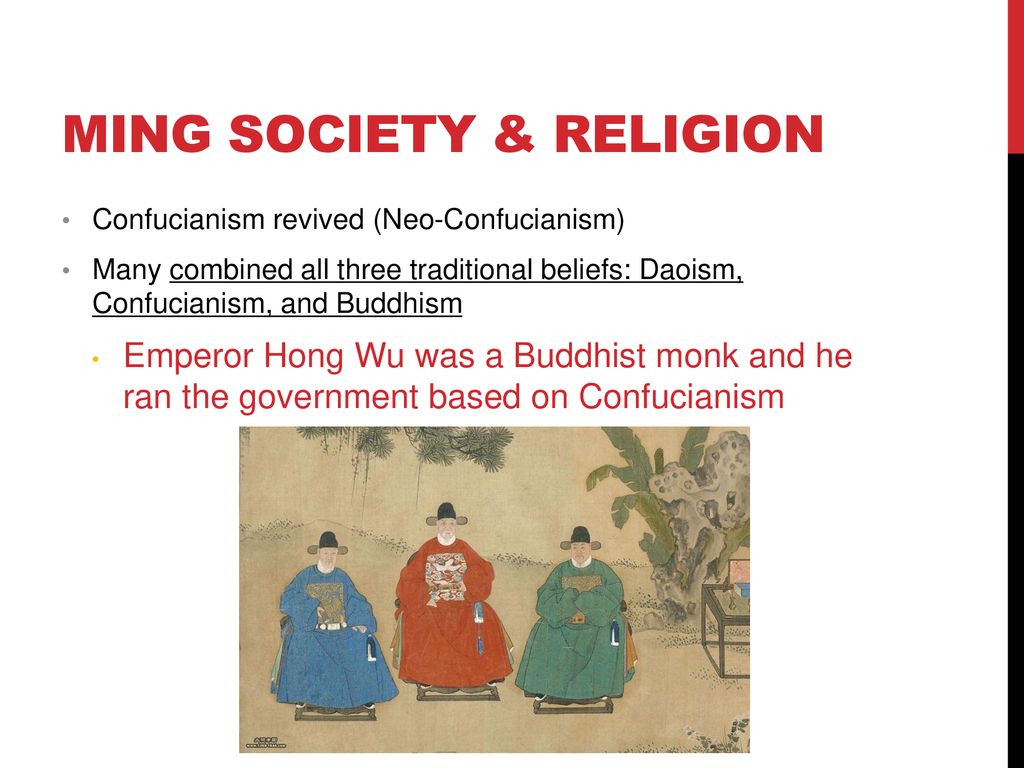 Ming Society & Religion