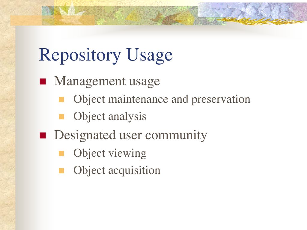 Metadata for digital objects ppt download