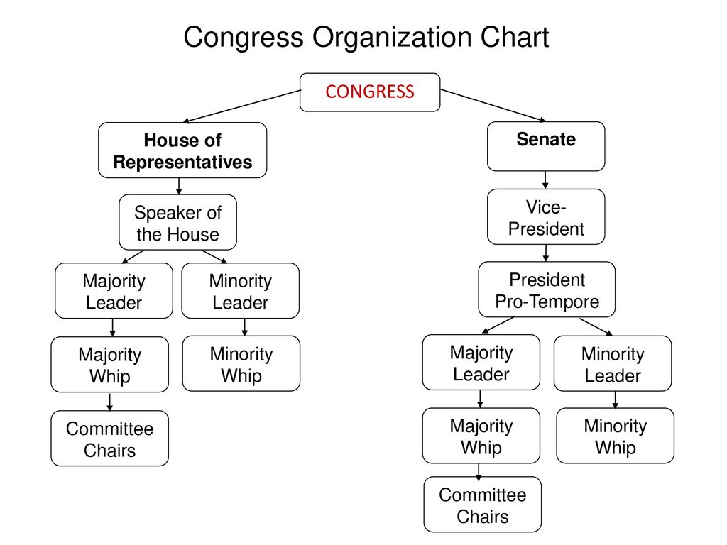 Congressional Structure Chart