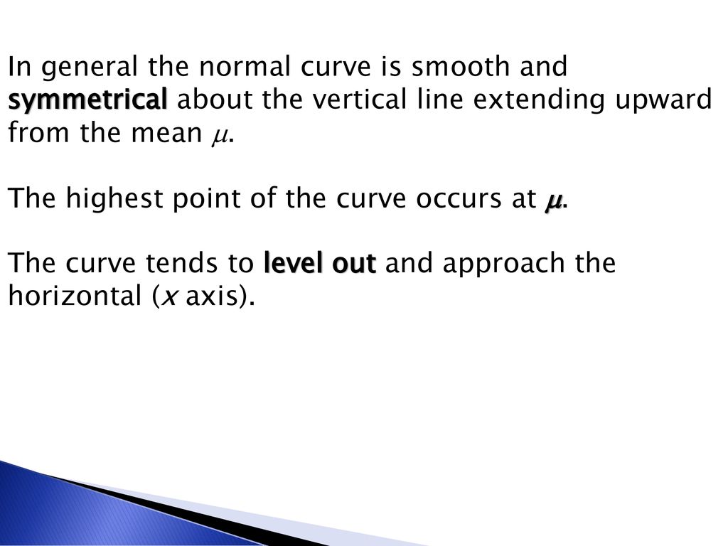 Graphs of Normal Probability Distributions ppt download
