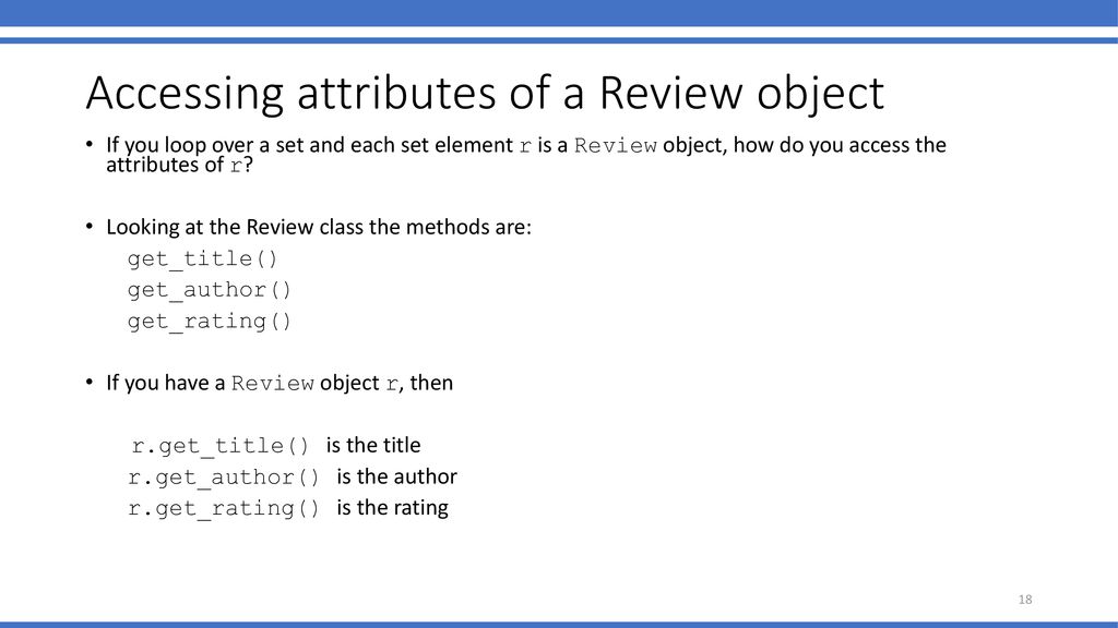 Adapted from slides by Marty Stepp and Stuart Reges - ppt download