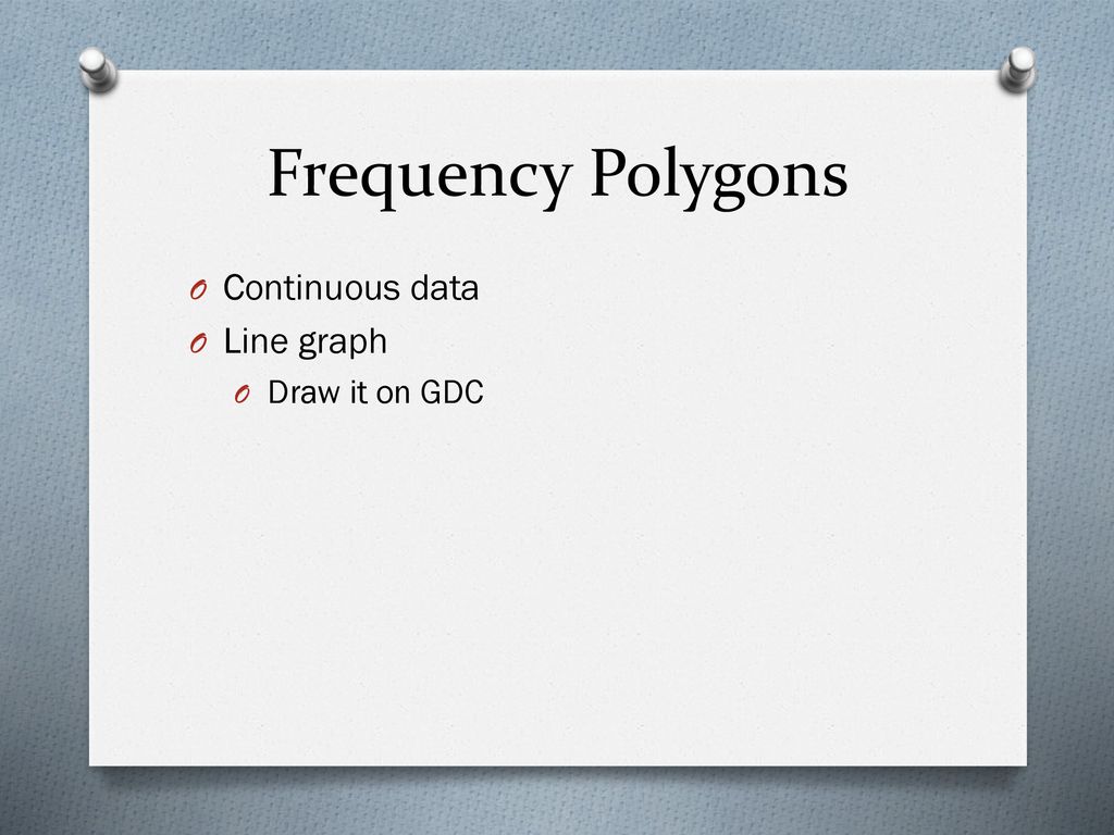 Topic 6 statistics ppt download