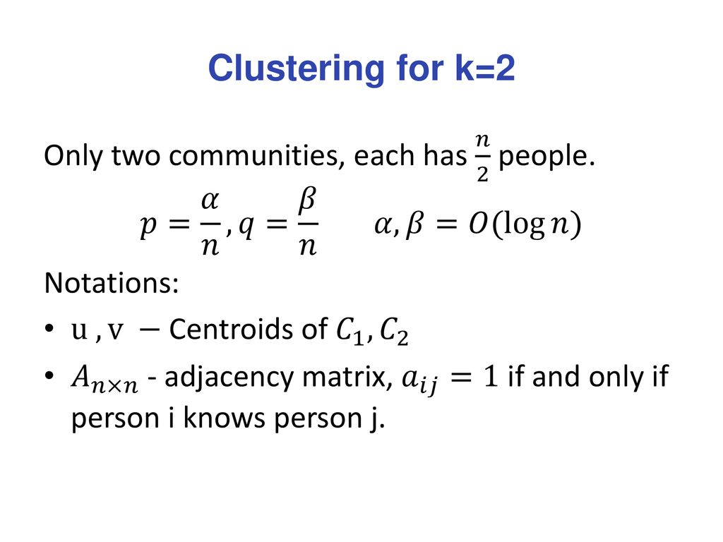 Spectral Clustering Ppt Download