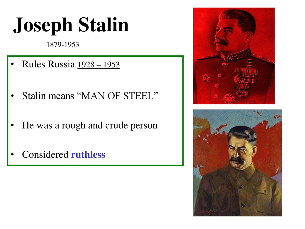 Stalin The Red Terror. - ppt download