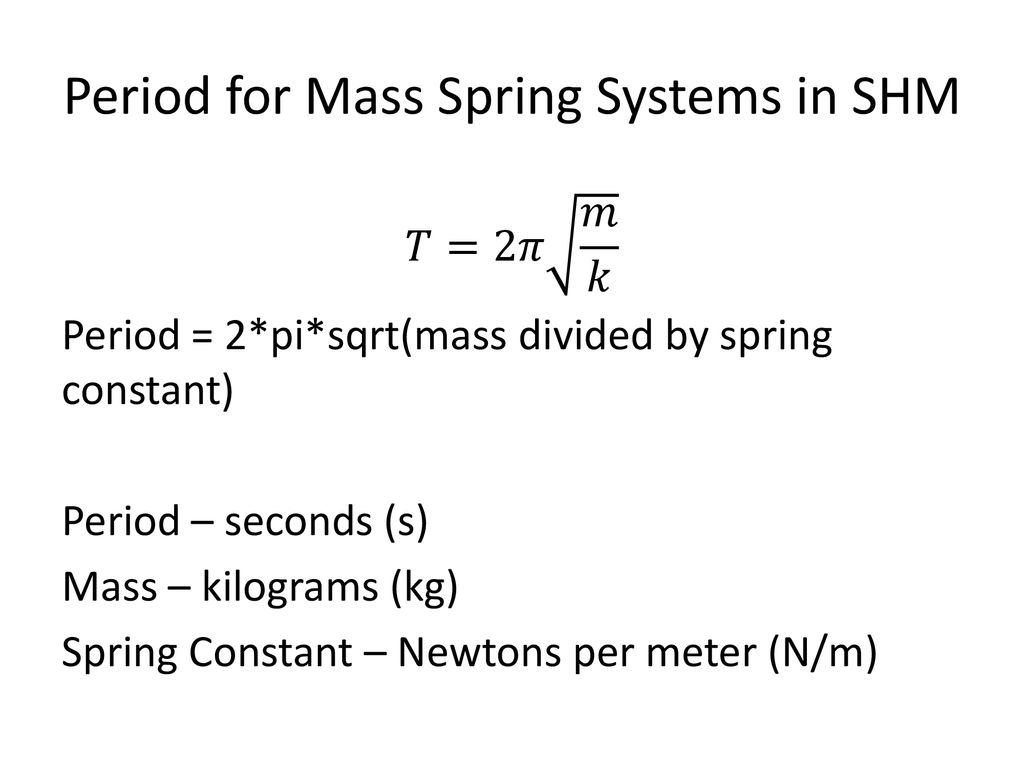 Chapter 11 2 Measuring Simple Harmonic Motion Ppt Download chapter-11-2-measuring-simple-harmonic-motion-ppt-download