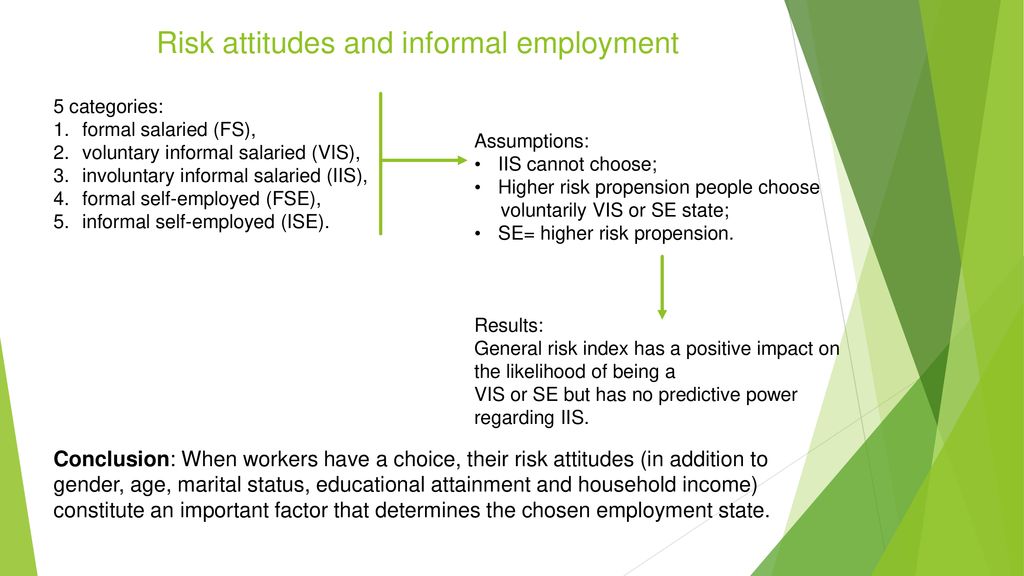 Informal Employment in Transition Countries: Empirical Evidence and ...