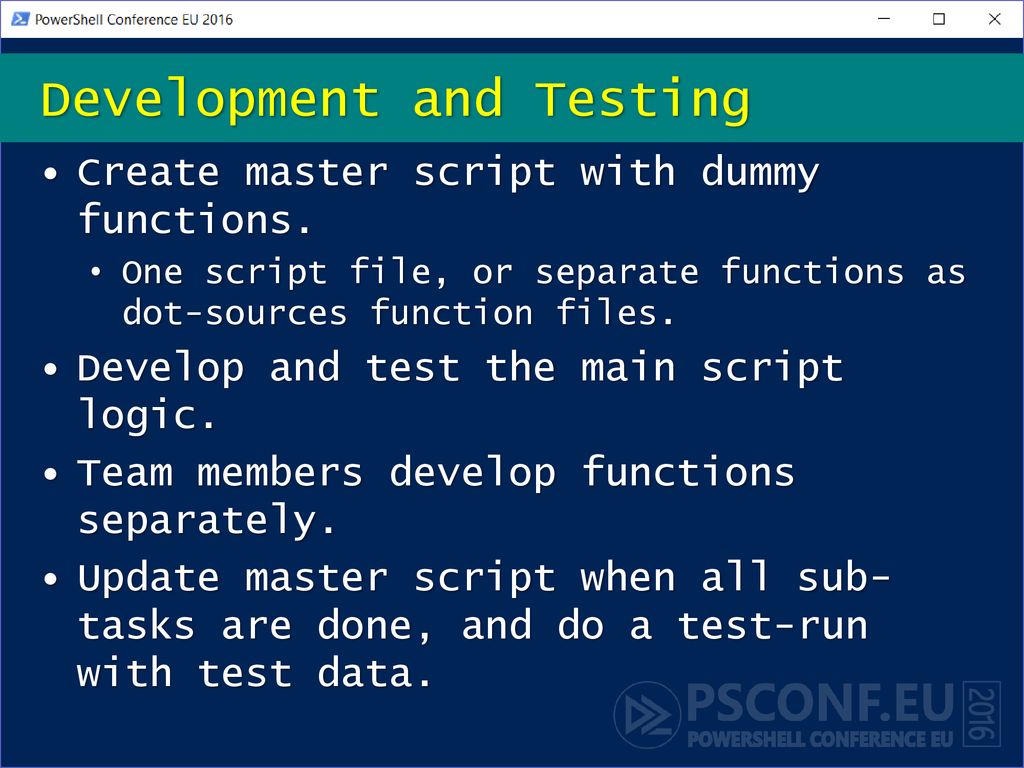 Delivering complex script projects - ppt download