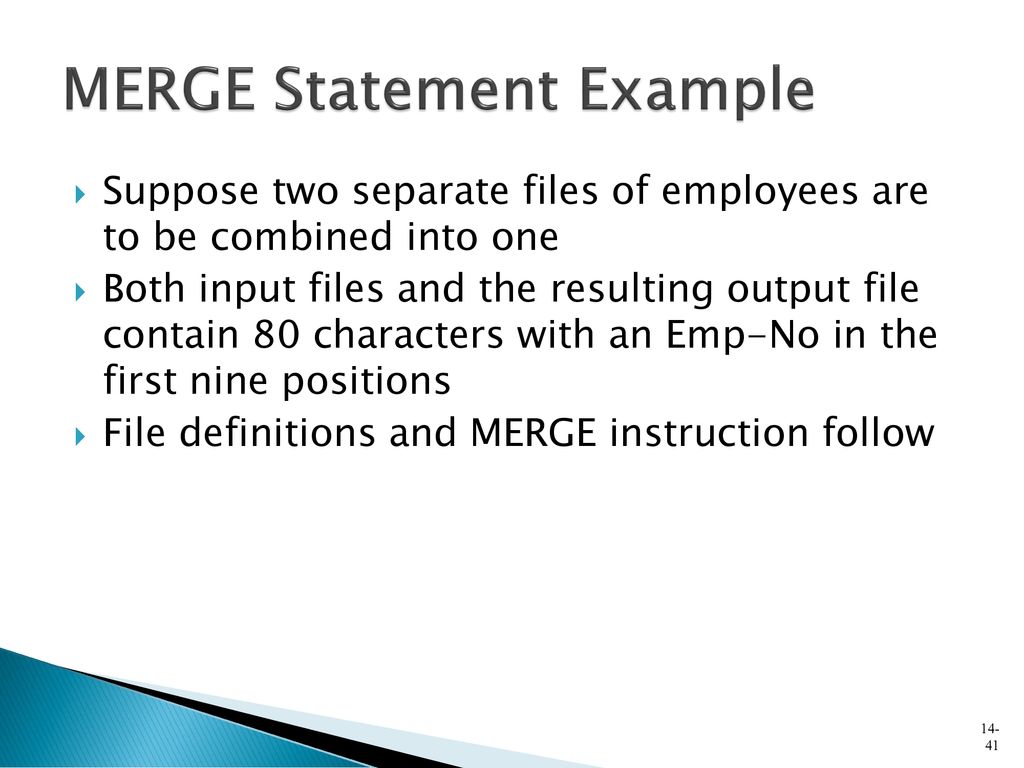 Chapter 14 sorting and merging ppt download