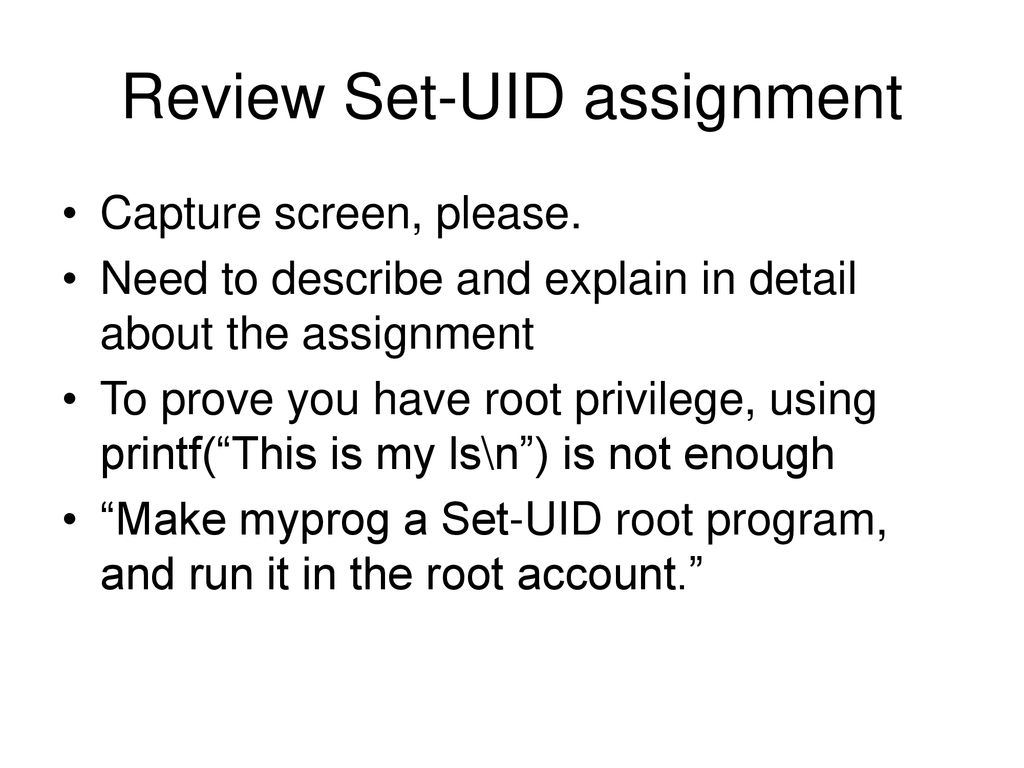 Return-to-libc Lab Zutao Zhu 09/25/ ppt download