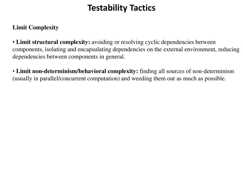 Testability software testability refers to the ease with which software