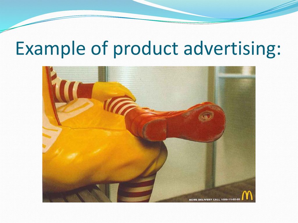Example Of Product Advertising