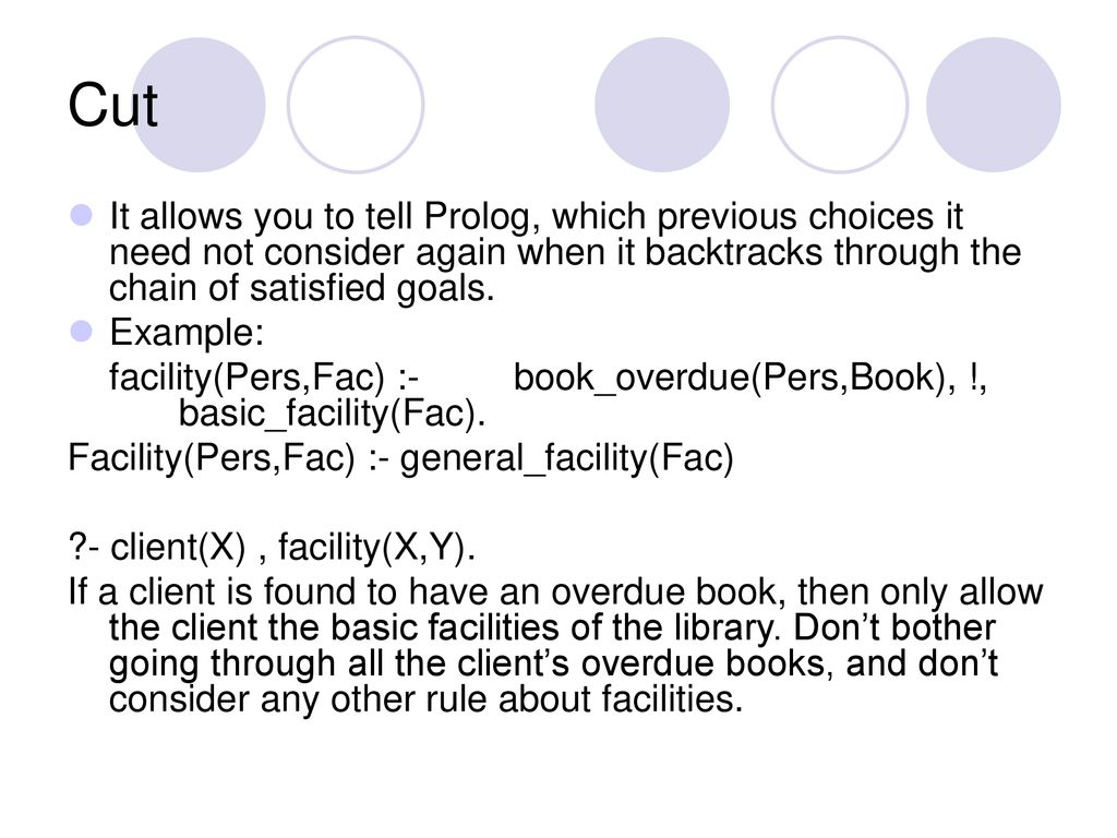 PROLOG PROgramming in LOGic - ppt download