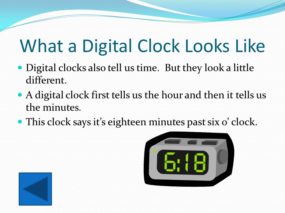 Telling Time On A Digital And Analog Clock For Primary Students Ppt Download
