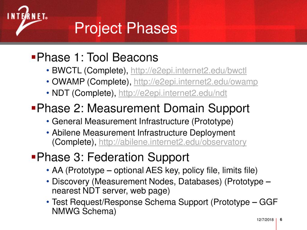 Project Phases Phase 1: Tool Beacons