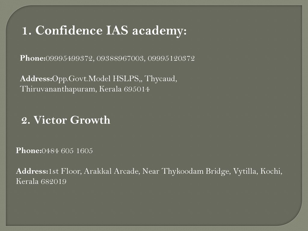 Top upsc coaching in kerala ppt download