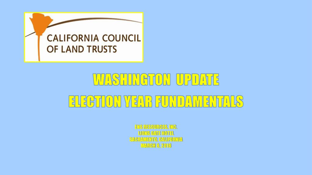 Election year fundamentals - ppt download