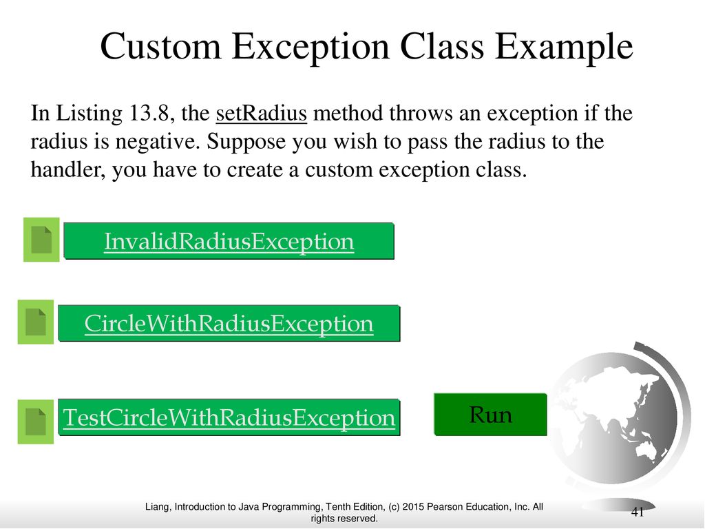 Chapter 12 Exception Handling and Text IO ppt download