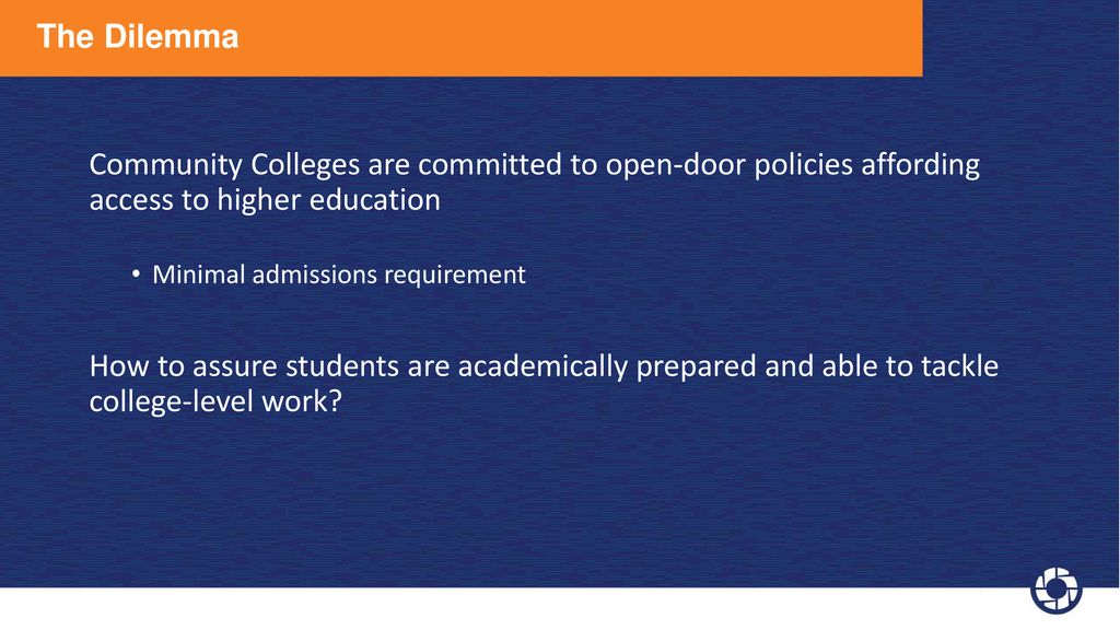 Hs Gpa As A Placement Alternative At York Technical College