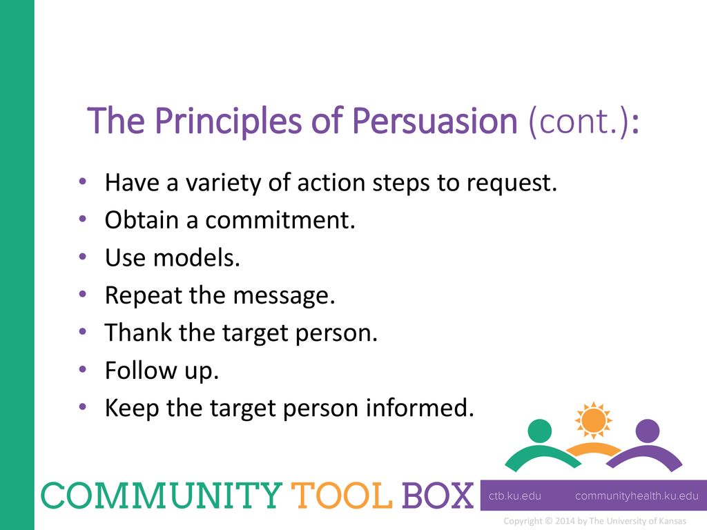 Using Principles of Persuasion - ppt download